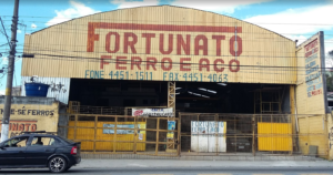 Fortunato Ferro & Aço - Fachada da Loja
